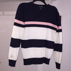 Striped Sweater.